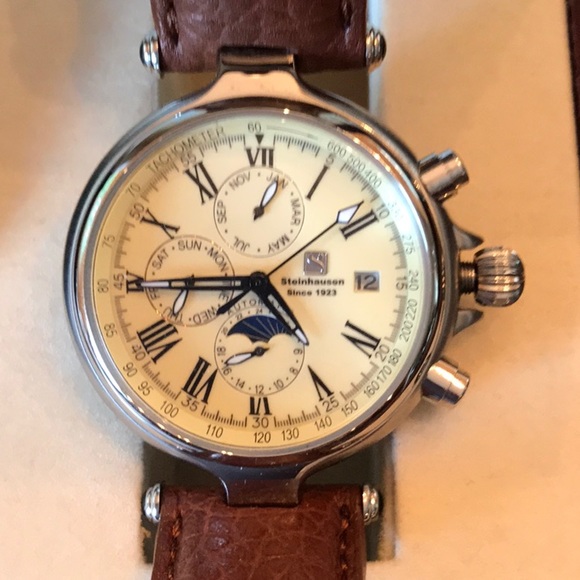 Steinhausen Triple Date Chronograph Watch - Picture 2 of 8